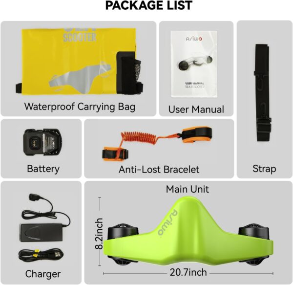 Dive into Fun: Asiwo Underwater Scooter Review Dive into Fun: Asiwo Underwater Scooter Review