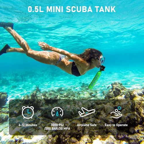 GOYOJO DT-002 Mini Scuba Tank Review for Portable Diving