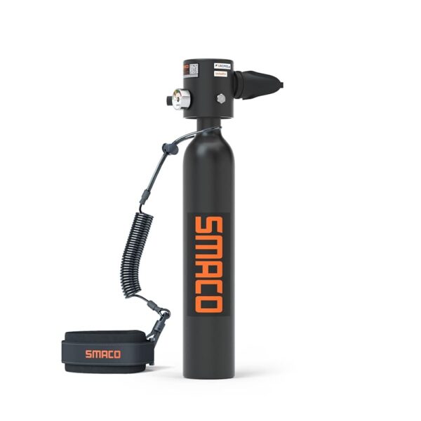 Scuba Tank for Diver Mini Diving Tank Mini Scuba Tank Breath Underwater Device Scuba Cylinder with About 6 Minutes Diving Oxygen Tank Inflatable Scuba Diving Equipment Provide A...