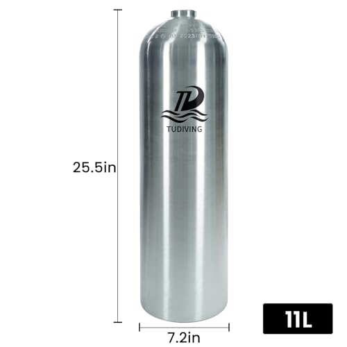 TUDIVING 11.1L Aluminum Scuba Tank Review - Features and Performance TUDIVING 11.1L Aluminum Scuba Tank Review - Features and Performance