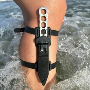 Dive Knife – 9" Scuba Diving Knife with Sheath and Leg Strap – Thigh Knife – Stainless Steel Fixed Blade Knife – Hunting Knives – Survival and Camping Gear Dive Knife – 9" Scuba Diving Knife with Sheath and Leg Strap – Thigh Knife – Stainless Steel Fixed Blade Knife – Hunting Knives – Survival and Camping Gear