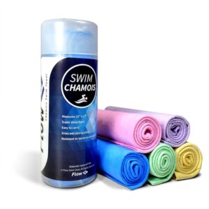 Flow Swim Chamois - Quick Dry Towel for Swimming, Diving, Triathlons, and Other Water Sports (Purple) Flow Swim Chamois - Quick Dry Towel for Swimming, Diving, Triathlons, and Other Water Sports (Purple)