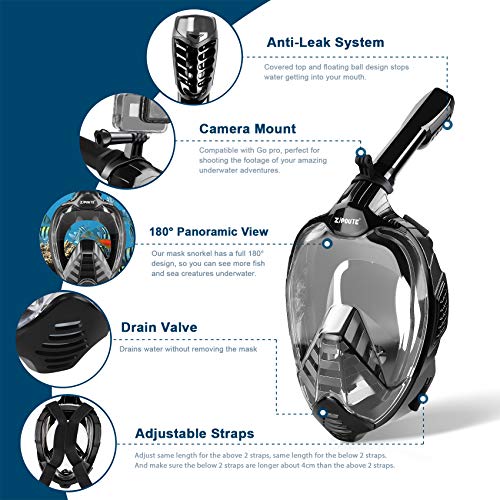 How Does the Best Snorkel Mask ZIPOUTE Snorkel Mask Review Compare for Comfort and Performance?