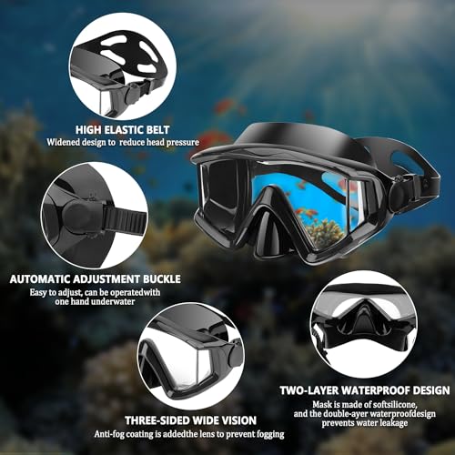Is AQUA A DIVE SPORTS M308 the best diving mask for snorkeling? Read this review!