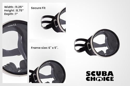Should you choose the Scuba Choice Spearfishing Free Dive Mask? A detailed review!