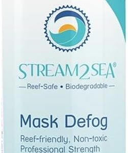 STREAM 2 SEA Mask Defog, Reef Friendly Defogger Coating Anti Fog Mask for Glasses, Snorkel Mask, Scuba Divers, Ski Goggles and Sports Glasses Equipment STREAM 2 SEA Mask Defog, Reef Friendly Defogger Coating Anti Fog Mask for Glasses, Snorkel Mask, Scuba Divers, Ski Goggles and Sports Glasses Equipment