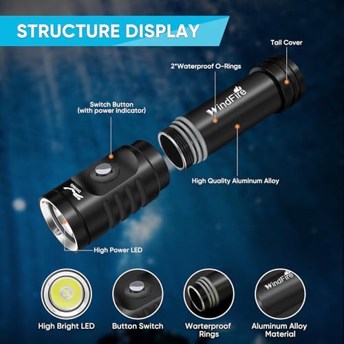 What makes the WINDFIRE TS08 dive light stand out? A detailed review! What makes the WINDFIRE TS08 dive light stand out? A detailed review!