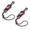 2Pack Scuba Diving Lanyard Clips with Nylon Webbing Strap Adjustable Cord and Slide Locking Fits for Dive Octo Holder, Secure Camera & Gear Attachment