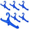 6 Pcs Scuba Hanger BC Regulator Scuba Diving Wetsuit Hanger with Din Threads Vest Tactical Gear for Dry Clothes BCD Side Hanging