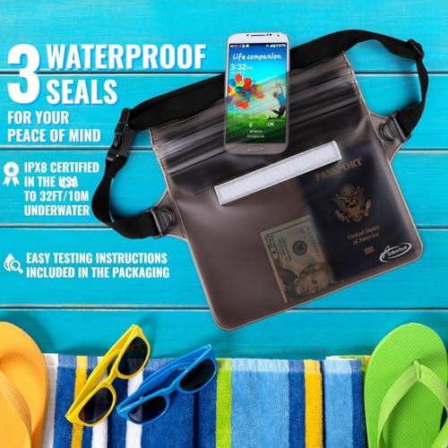 AiRunTech Waterproof Fanny Pack Review Best Marine Dry Bag for Beach and Boating AiRunTech Waterproof Fanny Pack Review Best Marine Dry Bag for Beach and Boating