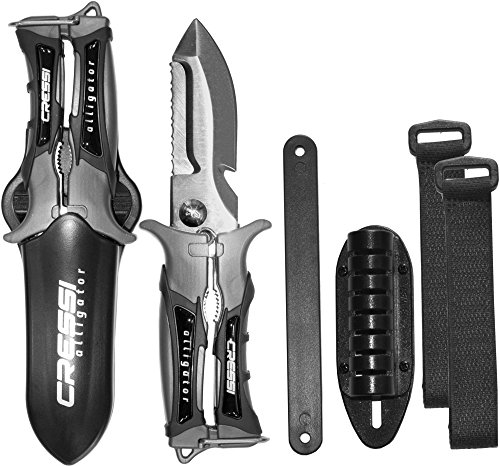 Cressi Alligator Divers Knife Review Cutting Edge Stainless Steel Shears Performance Cressi Alligator Divers Knife Review Cutting Edge Stainless Steel Shears Performance