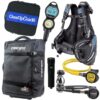 Cressi Travelight 15 LBS Scuba Diving Package Carry On Reg Dive Computer GupG Reg Bag and Kraken Dive Torch Cressi Travelight 15 LBS Scuba Diving Package Carry On Reg Dive Computer GupG Reg Bag and Kraken Dive Torch