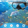 DIPUKI Snorkeling Set Review Safe Silicone Diving Mask and Dry Snorkel TC6115