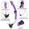 DiVLMT Snorkeling Gear Review Best Adult Snorkel Set with Fins for Travel and Diving DiVLMT Snorkeling Gear Review Best Adult Snorkel Set with Fins for Travel and Diving