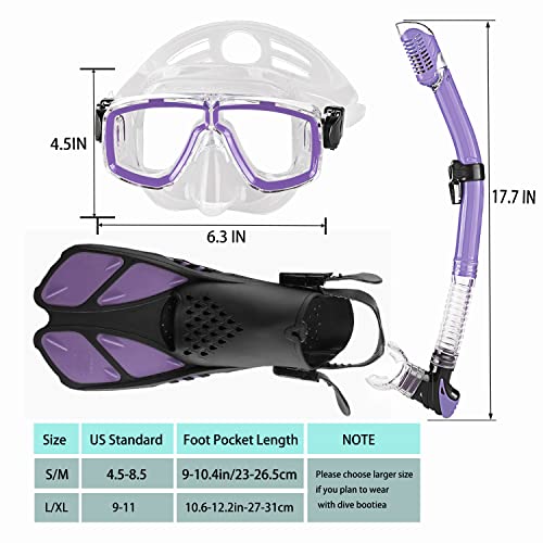 DiVLMT Snorkeling Gear Review Best Adult Snorkel Set with Fins for Travel and Diving DiVLMT Snorkeling Gear Review Best Adult Snorkel Set with Fins for Travel and Diving