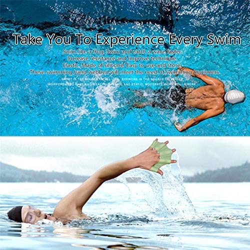 EXCEREY Silicone Swimming Gloves Review Best Webbed Diving Gloves for Training