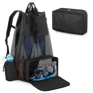 Fasrom Mesh Scuba Diving Bag, XL Snorkeling Gear Backpack for Mask, Fins and Wetsuit (Empty Bag Only, Patent Design) Fasrom Mesh Scuba Diving Bag, XL Snorkeling Gear Backpack for Mask, Fins and Wetsuit (Empty Bag Only, Patent Design)