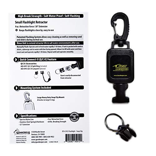 Gear Keeper Small Scuba Flashlight Retractor Review Dive Gear Reliability Tested