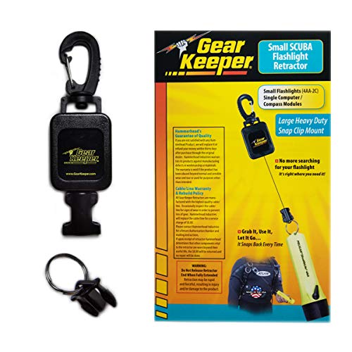 Gear Keeper Small Scuba Flashlight Retractor Review Dive Gear Reliability Tested