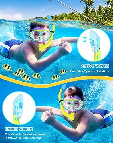 Gintenco Kids Snorkel Set Review Best Youth Diving Mask and Dry Top Snorkel Combo Gintenco Kids Snorkel Set Review Best Youth Diving Mask and Dry Top Snorkel Combo
