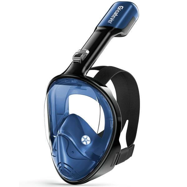 Greatever Full Face Snorkel Mask, Snorkeling Gear for Adults with Latest Dry Top Breathing System and Detachable Camera Mount, Foldable Snorkel Mask Adult, Snorkels Anti-Fog &... Greatever Full Face Snorkel Mask, Snorkeling Gear for Adults with Latest Dry Top Breathing System and Detachable Camera Mount, Foldable Snorkel Mask Adult, Snorkels Anti-Fog &...