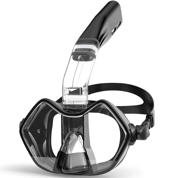 Greatever Half Face Diving Mask, Innovative with Nose Breathing, Comfortable & Breathable Fit,Detachable Breathing Tube,and Home Water Sports Greatever Half Face Diving Mask, Innovative with Nose Breathing, Comfortable & Breathable Fit,Detachable Breathing Tube,and Home Water Sports