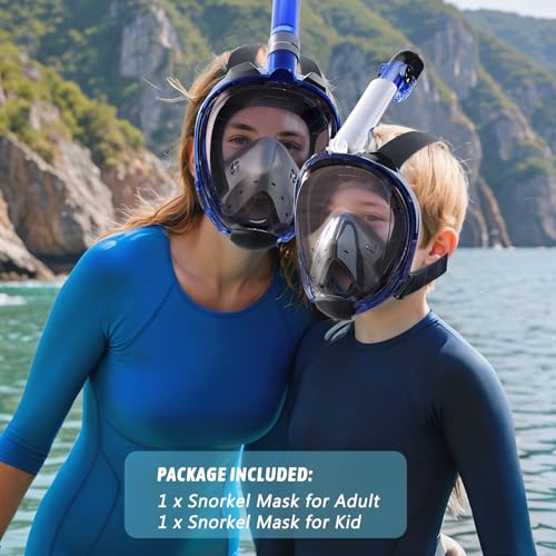 Greatever LG Full Face Snorkel Mask Review Best Panoramic View and Anti-Fog Design