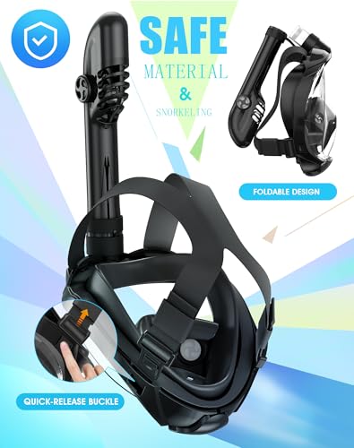 Greatever LG Full Face Snorkel Mask Review Best Snorkeling Gear for Adults with Dry Top System