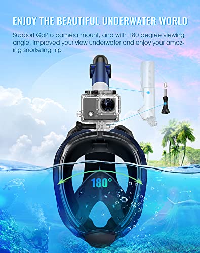 Greatever LG Full Face Snorkel Mask Review Best Snorkeling Gear for Adults with Dry Top System