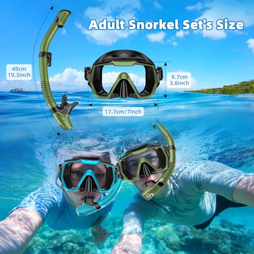 Honlanor Snorkel Set Review Best Adult Snorkeling Gear with Anti-Fog Panoramic Mask Honlanor Snorkel Set Review Best Adult Snorkeling Gear with Anti-Fog Panoramic Mask