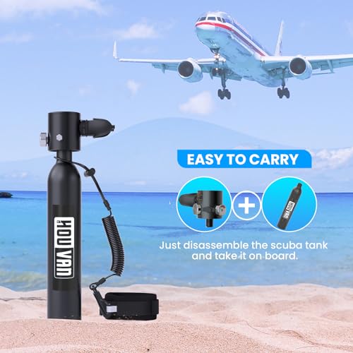 HOUVAN H300 Mini Scuba Tank Review Exploring Portable Diving Tanks for Underwater Use