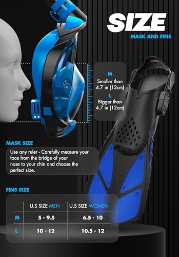 In-Depth Review of COZIA DESIGN Snorkeling Gear Adult Full Face Mask and Fins
