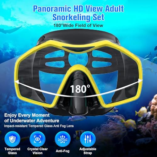 Keephigher Snorkeling Gear Review Panoramic Mask Fins and Dry Snorkel Set Keephigher Snorkeling Gear Review Panoramic Mask Fins and Dry Snorkel Set