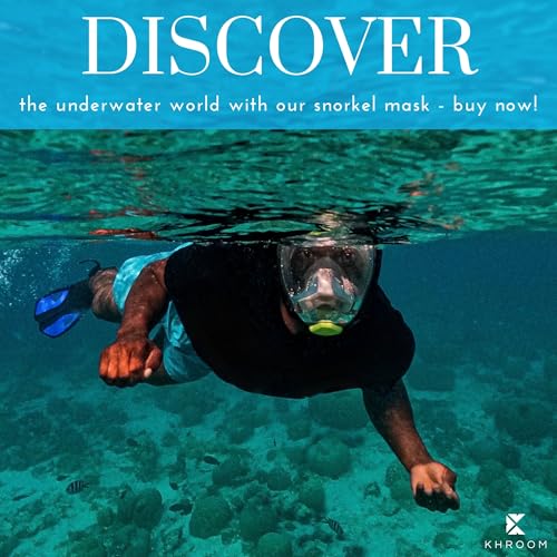 Khroom Oceanview Pro Full Face Snorkel Mask Review Best Snorkeling Gear 2024 Khroom Oceanview Pro Full Face Snorkel Mask Review Best Snorkeling Gear 2024