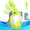 Kids Snorkel Mask, Full Face Snorkel Mask for Kids 4-16, Foldable Snorkeling Gear for Kids Snorkeling Set for Swimming Pool Toys, Dry Top, Anti-Leak/Anti-Fog /180° HD... Kids Snorkel Mask, Full Face Snorkel Mask for Kids 4-16, Foldable Snorkeling Gear for Kids Snorkeling Set for Swimming Pool Toys, Dry Top, Anti-Leak/Anti-Fog /180° HD...