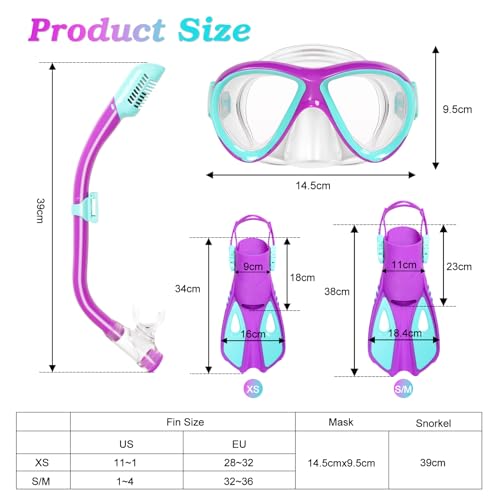 Kids Snorkeling Package Review ACQCES SNORKEL-001 Durable Mask Fins and Dry Top Snorkel Kids Snorkeling Package Review ACQCES SNORKEL-001 Durable Mask Fins and Dry Top Snorkel