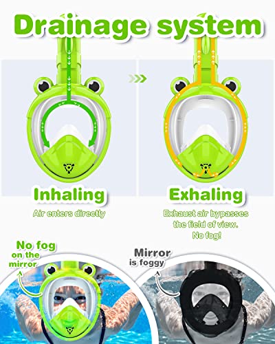 Kkdi Kids Full Face Snorkel Mask QF04 Review Best Anti-Leak Snorkeling Gear Kkdi Kids Full Face Snorkel Mask QF04 Review Best Anti-Leak Snorkeling Gear