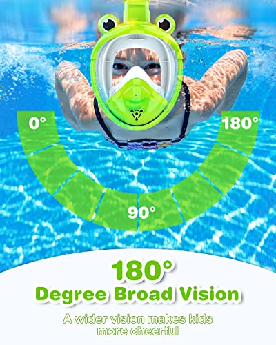 Kkdi Kids Full Face Snorkel Mask QF04 Review Best Anti-Leak Snorkeling Gear Kkdi Kids Full Face Snorkel Mask QF04 Review Best Anti-Leak Snorkeling Gear