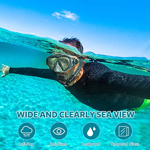 KUYOU Snorkeling Gear SS-02 Review Wide View Mask and Full Dry Top Fins Experience KUYOU Snorkeling Gear SS-02 Review Wide View Mask and Full Dry Top Fins Experience