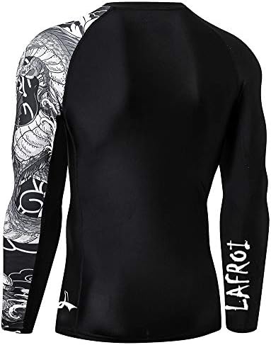 LAFROI Men's Rash Guard Review UPF 50 Long Sleeve Baselayer for Outdoor Sports
