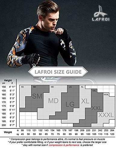 LAFROI Men's Rash Guard Review UPF 50 Long Sleeve Baselayer for Outdoor Sports