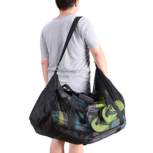 Leberna Large Mesh Duffle Bag Review Best Beach Bag for Water Sports Gear Leberna Large Mesh Duffle Bag Review Best Beach Bag for Water Sports Gear