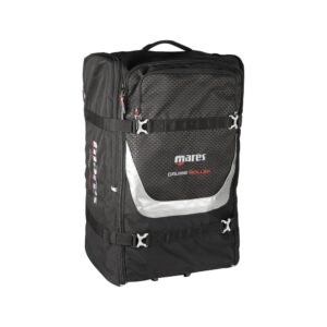 Mares Cruise Backpack Roller, Diving Gear Luggage Air Travel Foldable Bag with Wheels & Shoulder Straps, 128-Liter Capacity Mares Cruise Backpack Roller, Diving Gear Luggage Air Travel Foldable Bag with Wheels & Shoulder Straps, 128-Liter Capacity