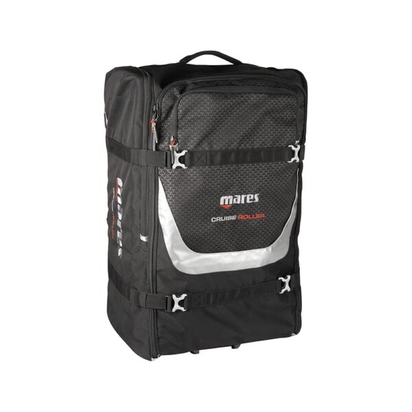 Mares Cruise Backpack Roller, Diving Gear Luggage Air Travel Foldable Bag with Wheels & Shoulder Straps, 128-Liter Capacity Mares Cruise Backpack Roller, Diving Gear Luggage Air Travel Foldable Bag with Wheels & Shoulder Straps, 128-Liter Capacity