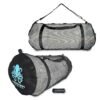 Mesh Duffle Bag with Shoulder Strap | Large Dive Bag for Scuba Diving Gear, Snorkeling, Freediving, Spearfishing, Swimming & Beach | Heavy-Duty Mesh Duffel Bag for Quick Drying Mesh Duffle Bag with Shoulder Strap | Large Dive Bag for Scuba Diving Gear, Snorkeling, Freediving, Spearfishing, Swimming & Beach | Heavy-Duty Mesh Duffel Bag for Quick Drying