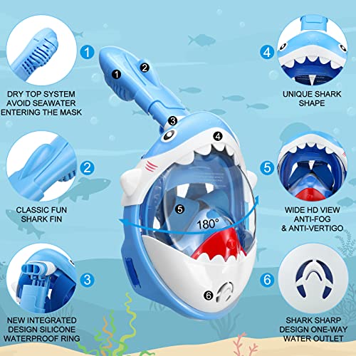 Moukeren Kids Full Face Snorkel Mask and Fins Review Best Snorkeling Gear for Children