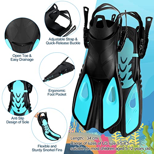 Moukeren Kids Full Face Snorkel Mask and Fins Review Best Snorkeling Gear for Children