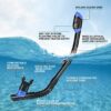Odoland Snorkeling Package Review Complete Gear with Dry Top Mask and Adjustable Fins