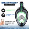 Odoland Snorkeling Packages Review Best Full Face Mask and Adjustable Fins Combo