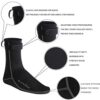 OMGear Neoprene Water Socks Review High Cut 3mm Beach Booties for Diving